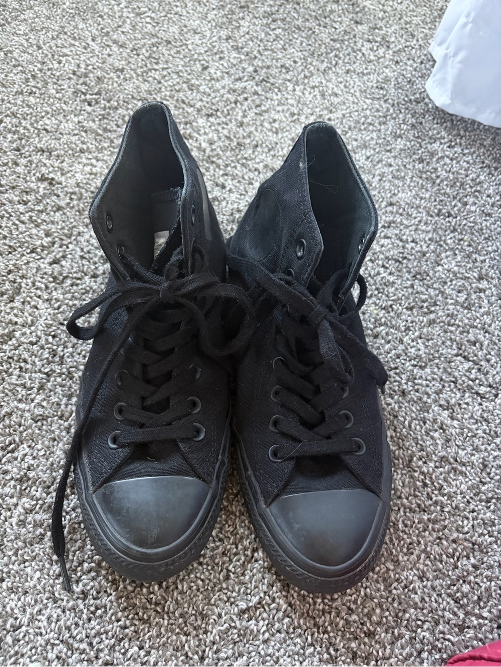 Converse Black High-Top Canvas Sneakers